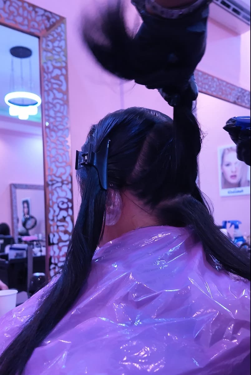Glossy Hair Result